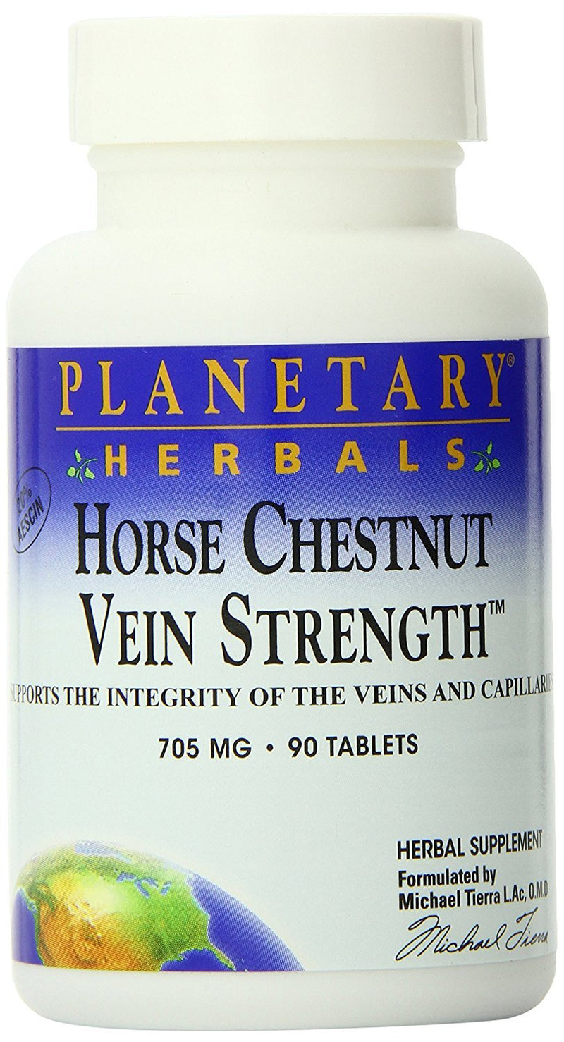 Planetary Herbals Horse Chestnut Vein Strength 705mg, Supports The Integrity Of The Veins And Capillaries - Vitamins Emporium