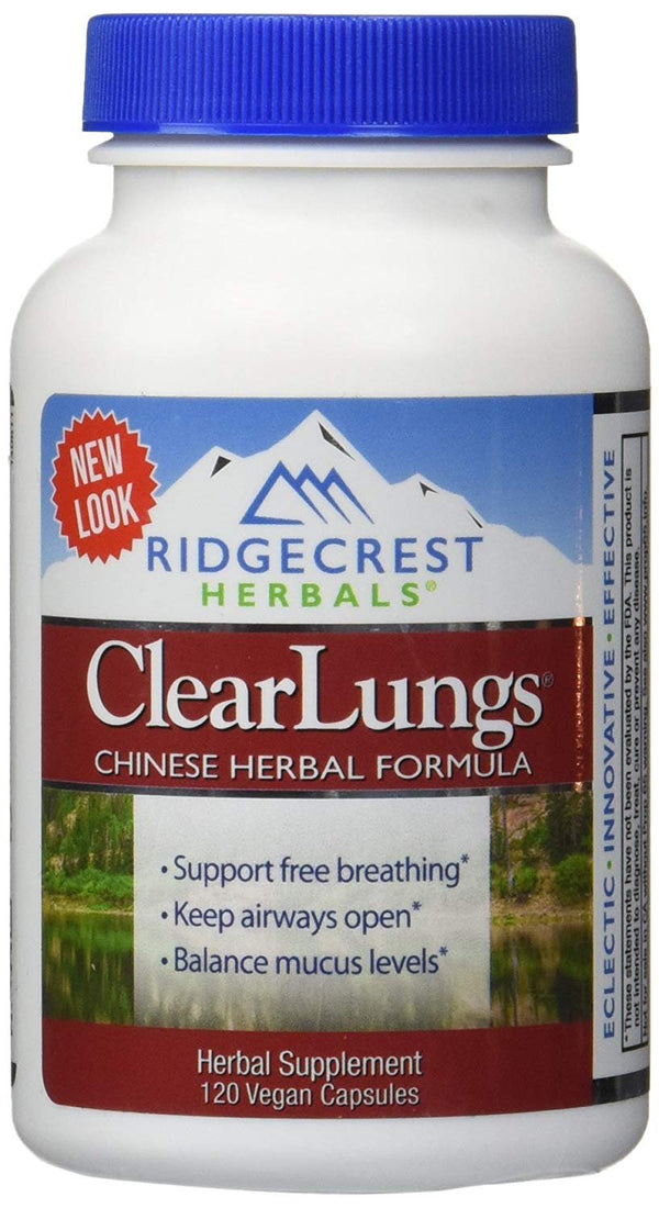 Clear Lungs Classic - Red Label - 120 Capsules - Vitamins Emporium
