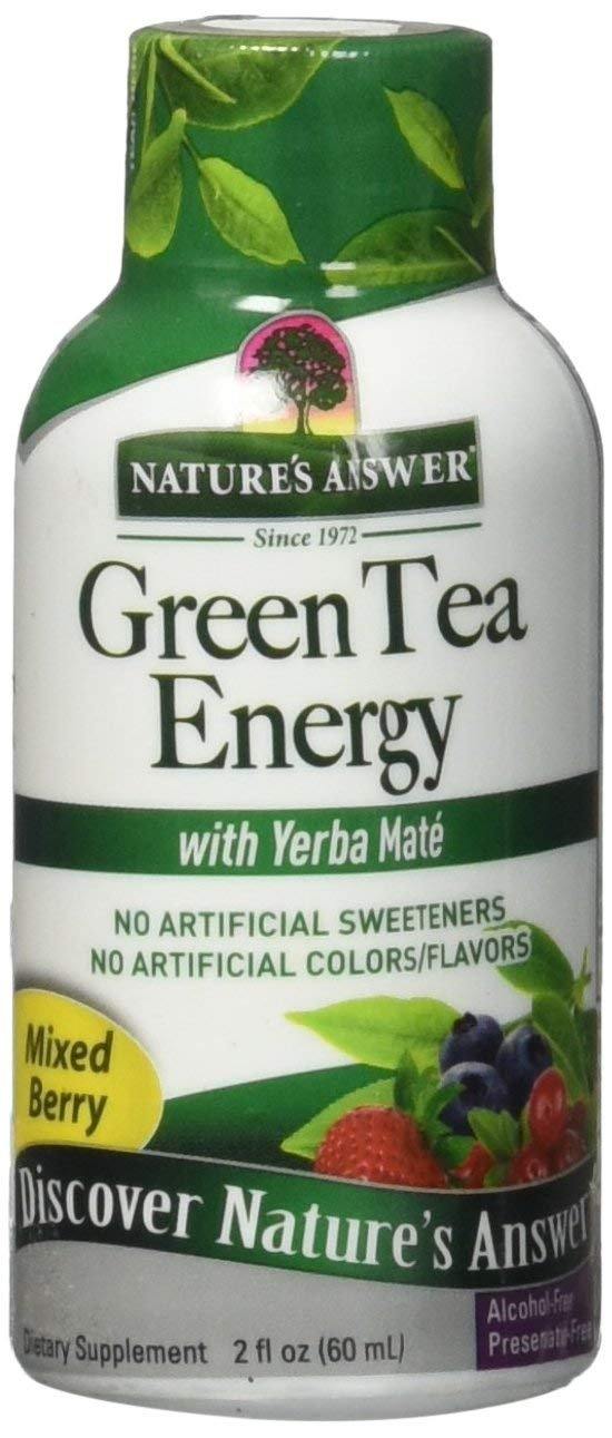Green Tea Energy Mixed Tea Berry Nature's Answer 2 oz Liquid - Vitamins Emporium