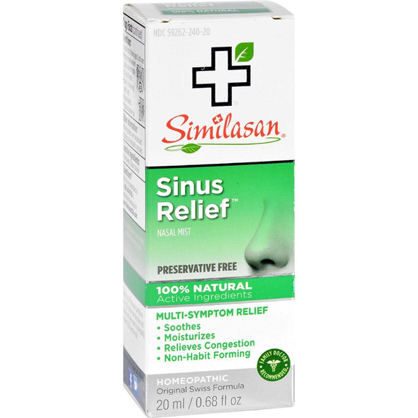 Similasan Sinus Relief Nasal Mist 0.68 oz - Vitamins Emporium