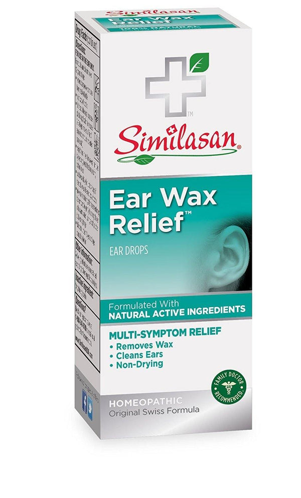 Similasan Ear Wax Removal Kit.33-Ounce Bottle and Ear Bulb Syringe - Vitamins Emporium