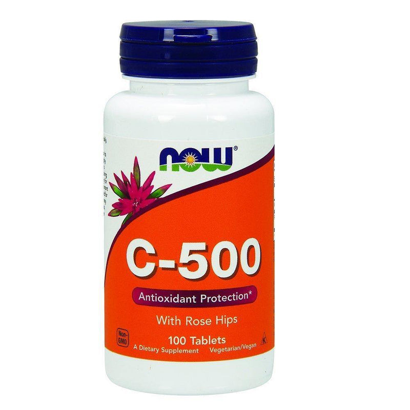 NOW C-500 Rh,100 Tablets - Vitamins Emporium